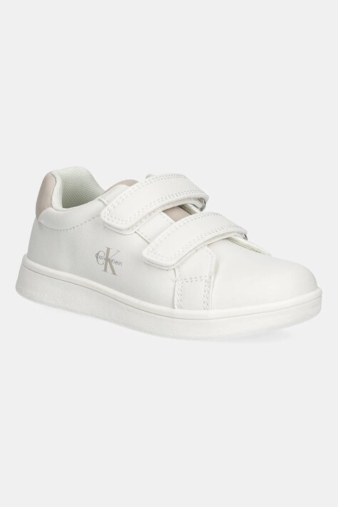 Calvin Klein Jeans sneakersy dziecięce kolor biały V1X9-83276