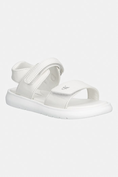 Calvin Klein Jeans sandały dziecięce kolor biały V1A2-83240