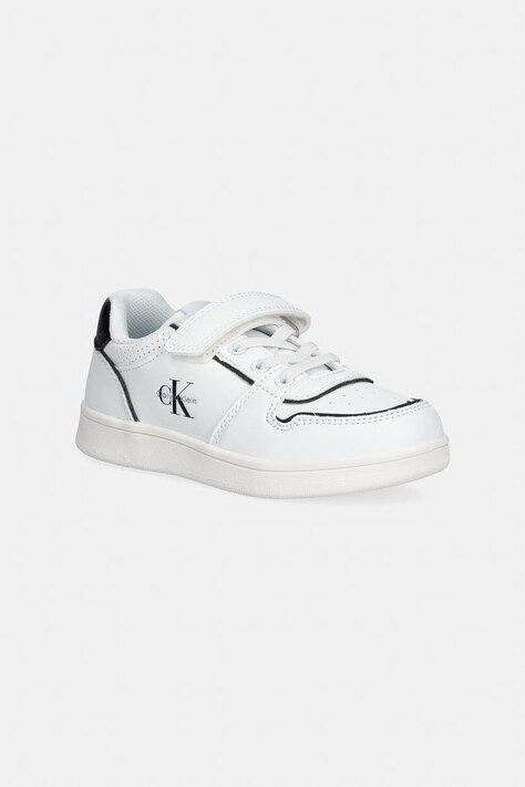 Calvin Klein Jeans sneakersy dziecięce kolor biały V1X9-83278