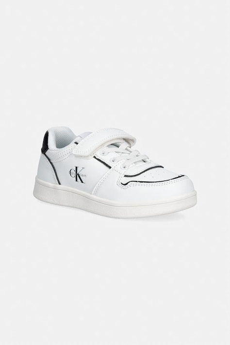 Calvin Klein Jeans sneakersy dziecięce kolor biały V1X9-83278