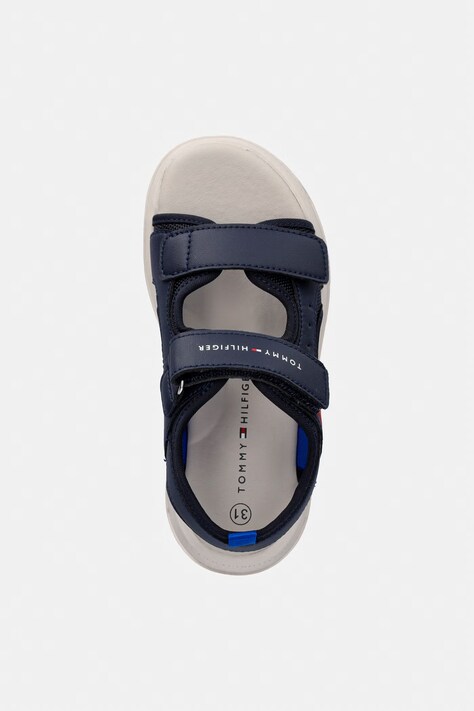 Дитячі сандалі Tommy Hilfiger — SS26-OBK057, темно-синій — фото 4