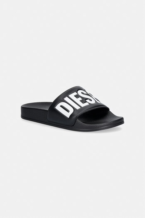 Diesel klapki dziecięce SA-BWBISQOF SANDALS czarne BC1084