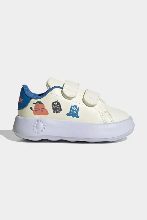 Detské tenisky adidas ADVANTAGE béžová farba, KI0740