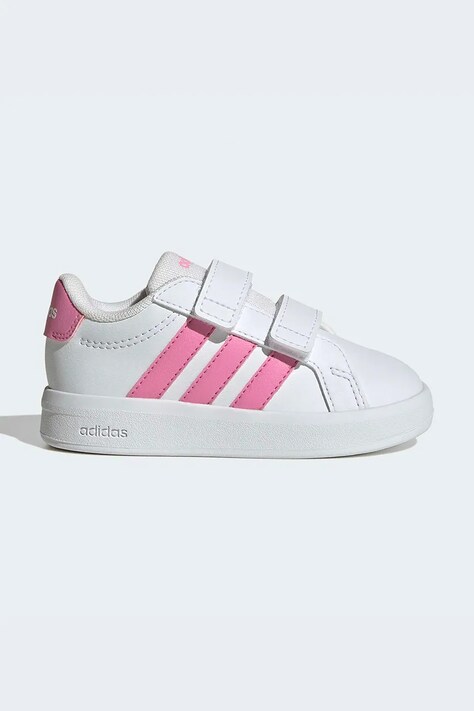 adidas adidași pentru bebeluși GRAND COURT 3.0 culoarea alb, JP9376