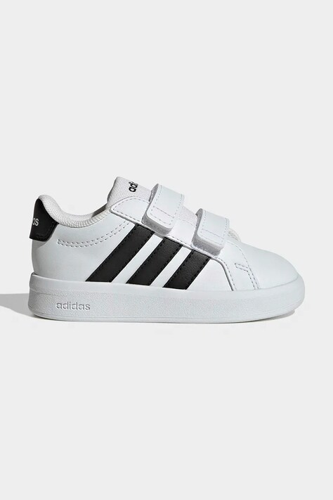 adidas adidași pentru bebeluși GRAND COURT 3.0 culoarea alb, HP3534