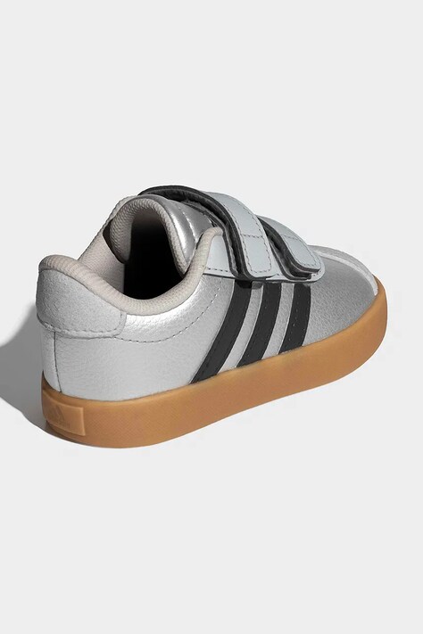 adidas sneakersy dziecięce VL COURT 3.0 kolor srebrny IH3965