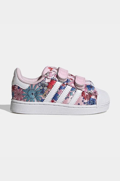 adidas Originals sneakersy niemowlęce SUPERSTAR II kolor różowy JQ2003