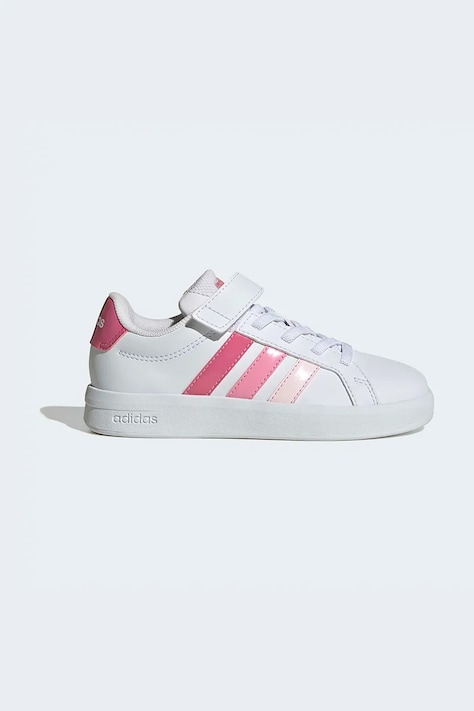 Παιδικά sneakers adidas GRAND COURT 3.0 χρώμα: άσπρο, KJ4370