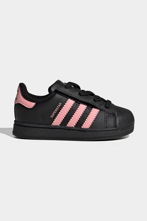 Παιδικά sneakers adidas Originals SUPERSTAR II χρώμα: μαύρο, JP9470