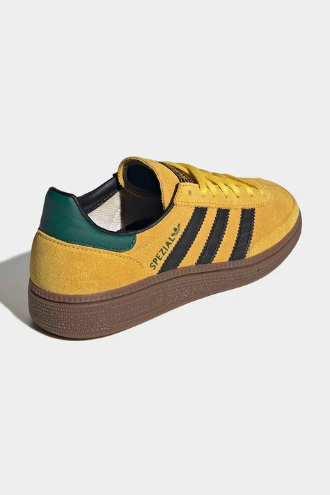 adidas Originals sneakersy zamszowe dziecięce HANDBALL SPEZIAL kolor żółty JP9563