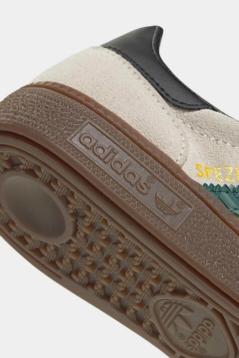 Otroške superge iz semiša adidas Originals HANDBALL SPEZIAL bela barva, JP9562