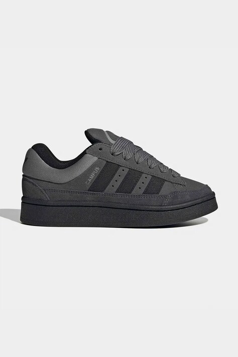 Παιδικά δερμάτινα sneakers adidas Originals CAMPUS ST χρώμα: μαύρο, KI8729