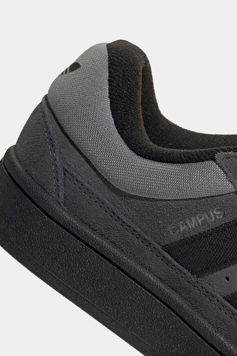Дитячі шкіряні кросівки adidas Originals CAMPUS ST — SS26-OBK0HI, чорний — фото 7