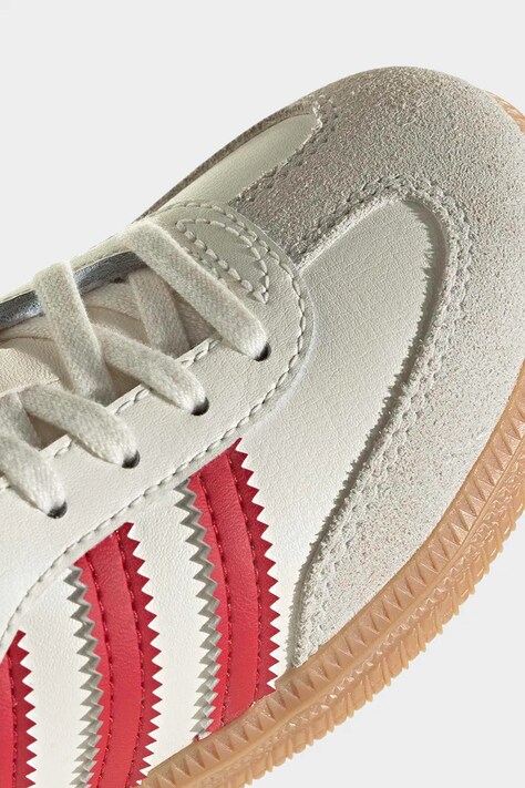 Дитячі шкіряні кросівки adidas Originals SAMBA OG — фото 8