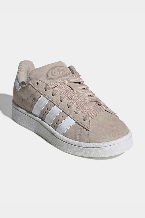 Дитячі замшеві кросівки adidas Originals CAMPUS 00s — SS26-OBK0JE, бежевий — фото 2