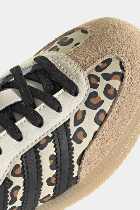 adidas Originals SAMBA OG кросівки дитячі шкіряні — SS26-OBK0LG, бежевий — фото 8