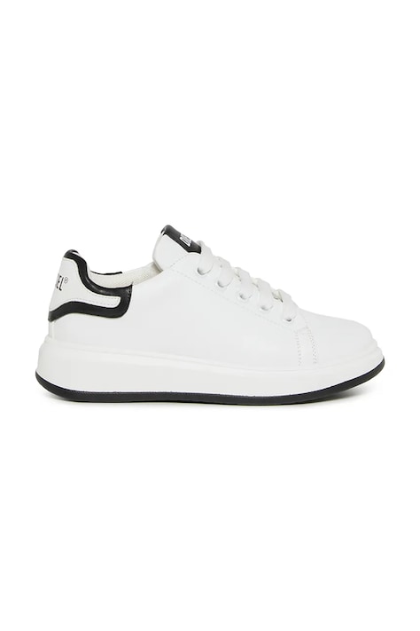 Diesel sneakers pentru copii S-MEQUIPLA SNEAKERS culoarea alb, BC1075