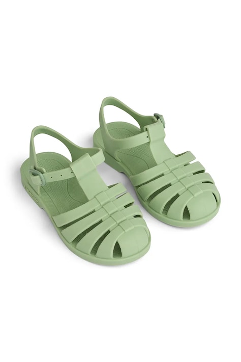 Liewood sandali con il tacco aperto per bambini Bre Sandals verde LW19947