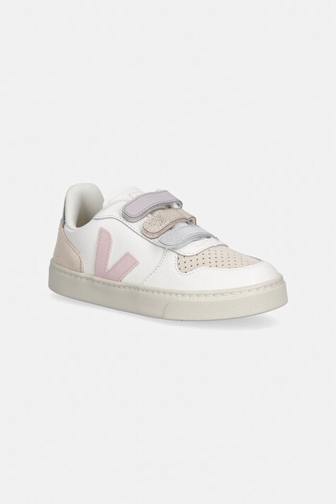 Veja Small V-10 sneakersy dziecięce skórzane białe CV0521505