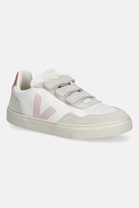 Veja sneakersy skórzane dziecięce Small V-90 kolor biały SX2020636