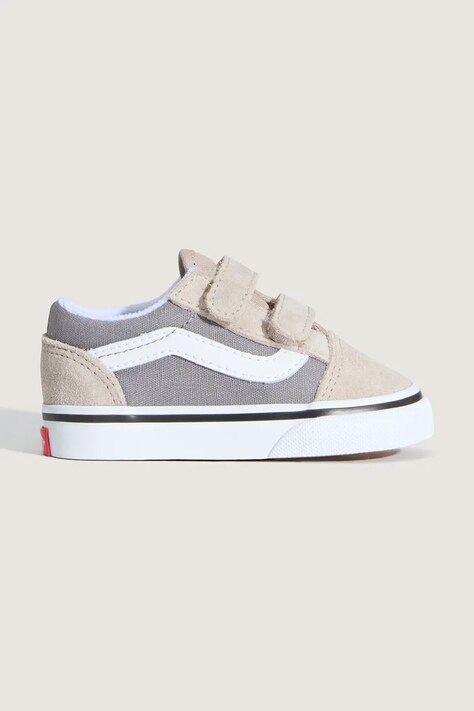 Vans OLD SKOOL tenisówki dziecięce szare niskie VN000CRW85T1