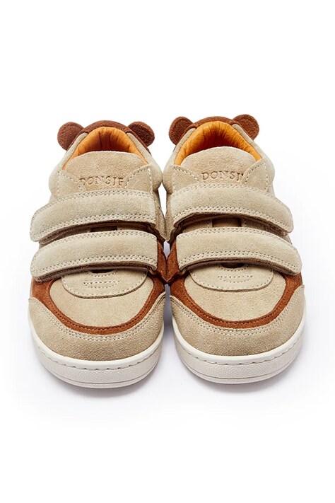 Donsje sneakersy zamszowe dziecięce Rinou Sneakers Bear kolor beżowy 2032801