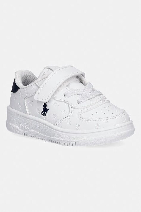 Polo Ralph Lauren MASTERS COURT PS detské tenisky biele RL04844106