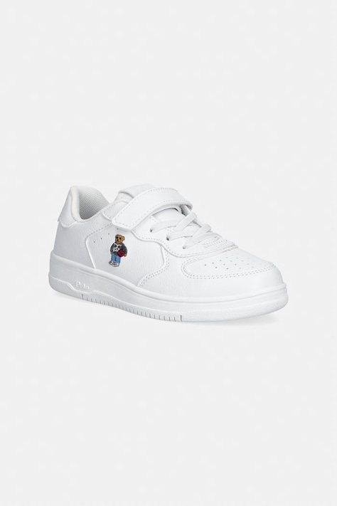 Polo Ralph Lauren MASTERS COURT BEAR PS sneakersy dziecięce białe RL05011101