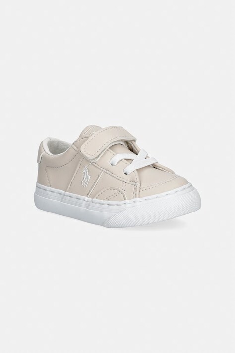 Polo Ralph Lauren RYLEY PS sneakersy dziecięce beżowe RL00614273