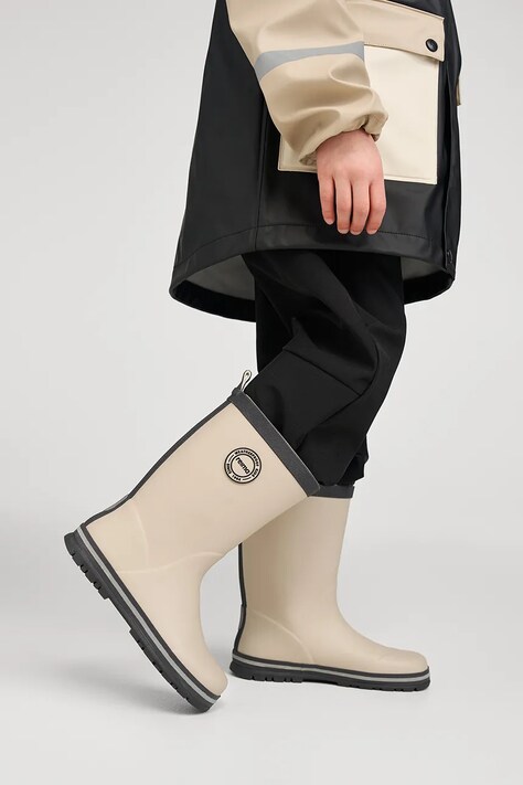 Reima kalosze dziecięce Taika 2.0 kolor beżowy 5400001A