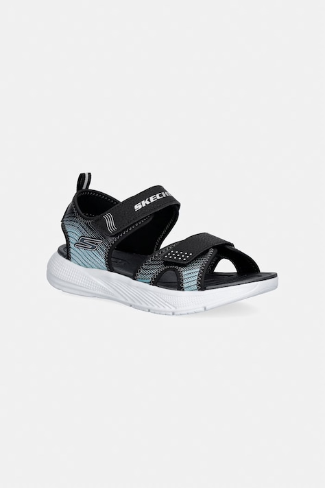 Skechers sandały dziecięce MICROSPEC-SPLASH czarne 407034L