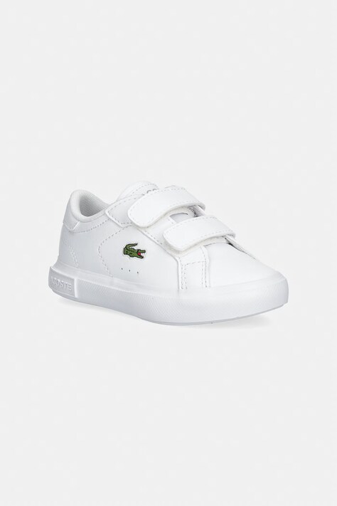 Lacoste sneakersy dziecięce białe 50SUI0020