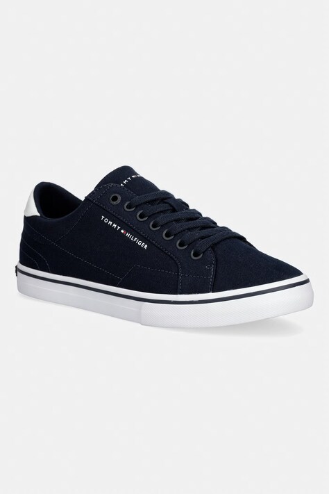 Tommy Hilfiger VULC CORE LONG LACE tenisówki męskie granatowe niskie FM0FM05688