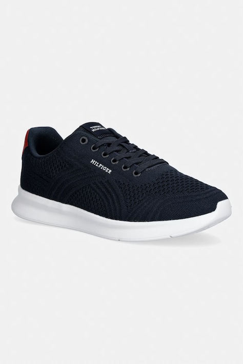 Tommy Hilfiger LIGHTWEIGHT RUNNER MIX sneakersy męskie granatowe FM0FM05755