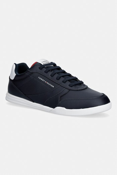 Tommy Hilfiger LOPRO LTH sneakersy męskie skórzane granatowe FM0FM05827