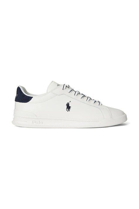 Polo Ralph Lauren sneakersy skórzane Hrt Crt II męskie kolor biały 809P01615002