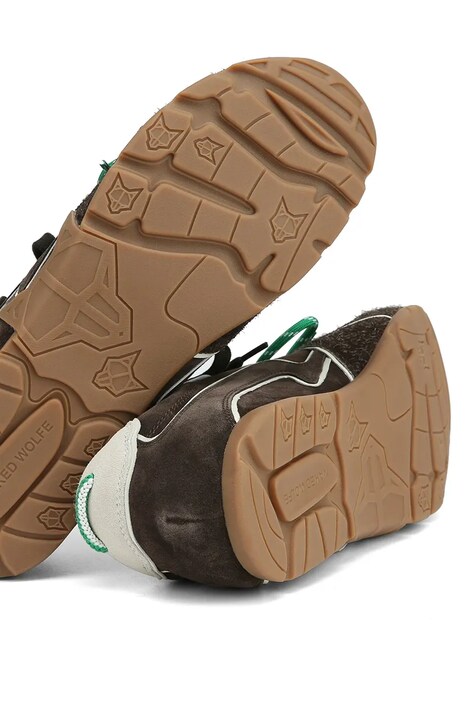 Semišové tenisky Naked Wolfe Ace-M hnedá farba, Ace Brown Suede
