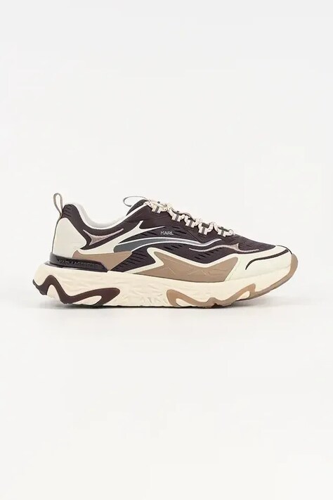 Karl Lagerfeld sneakersy BLAZE męskie kolor brązowy KL52428