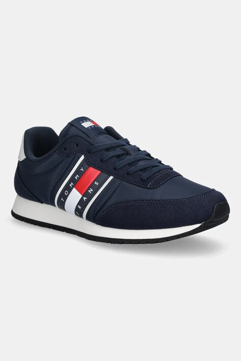 Tommy Jeans sneakersy TJM CLASSIC RUNNER męskie kolor granatowy EM0EM01709