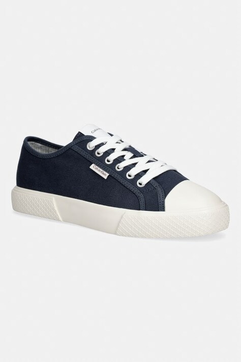 Calvin Klein VULC LACEUP CV tenisówki męskie granatowe niskie HM0HM02121