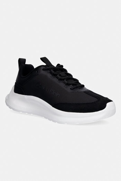 Calvin Klein LIGHT EVA RUNNER sneakersy męskie czarne HM0HM02241