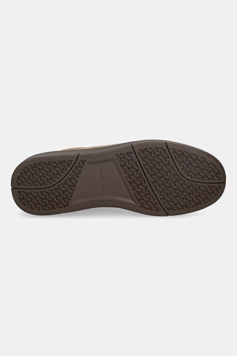 Замшеві кросівки Michael Kors Wilton Lace Up — SS26-OBM08M, бежевий — фото 5