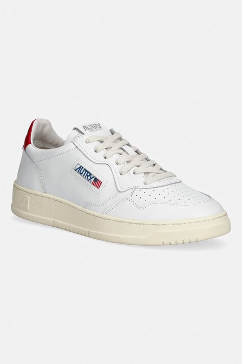 AUTRY sneakersy skórzane Medalist Low męskie kolor biały AULM LL21