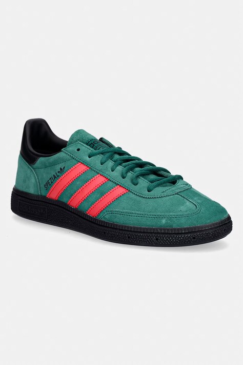 adidas Originals sneakersy zamszowe Handball Spezial męskie kolor zielony IH9767