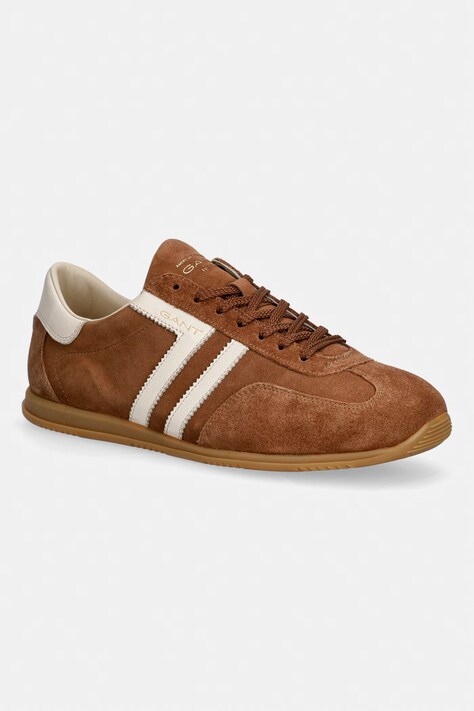 Σουέτ sneakers Gant Spearclub χρώμα: καφέ, 32633278