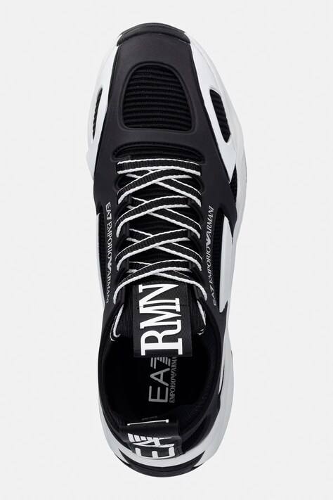 EA7 Emporio Armani кросівки чоловічі — SS26-OBM0FN, чорний — фото 4