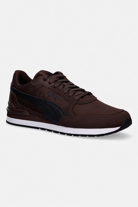 Puma Runner v4 NL/ MESH sneakersy męskie brązowe 404743