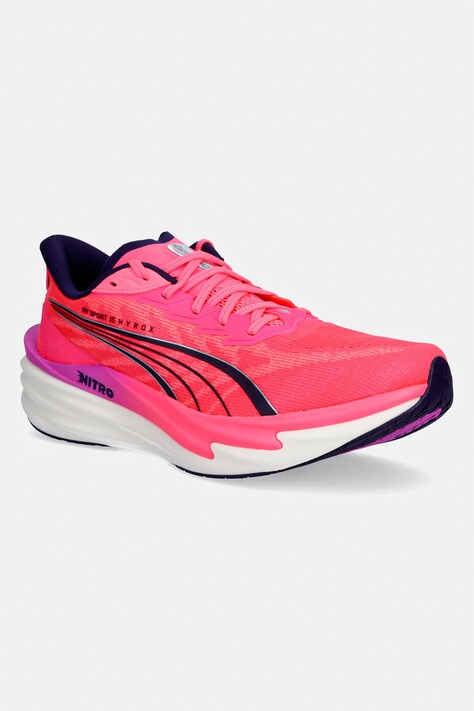 Puma buty treningowe Deviate NITRO HYROX męskie kolor różowy 312906