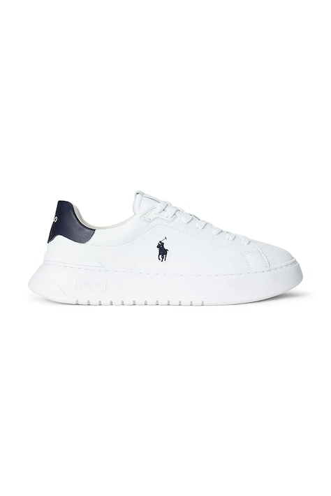 Polo Ralph Lauren sneakersy skórzane Rlite Court męskie kolor biały 809974097001