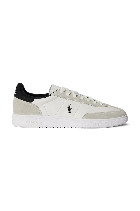 Polo Ralph Lauren sneakersy skórzane Bedford Pp męskie kolor biały 809P07173001